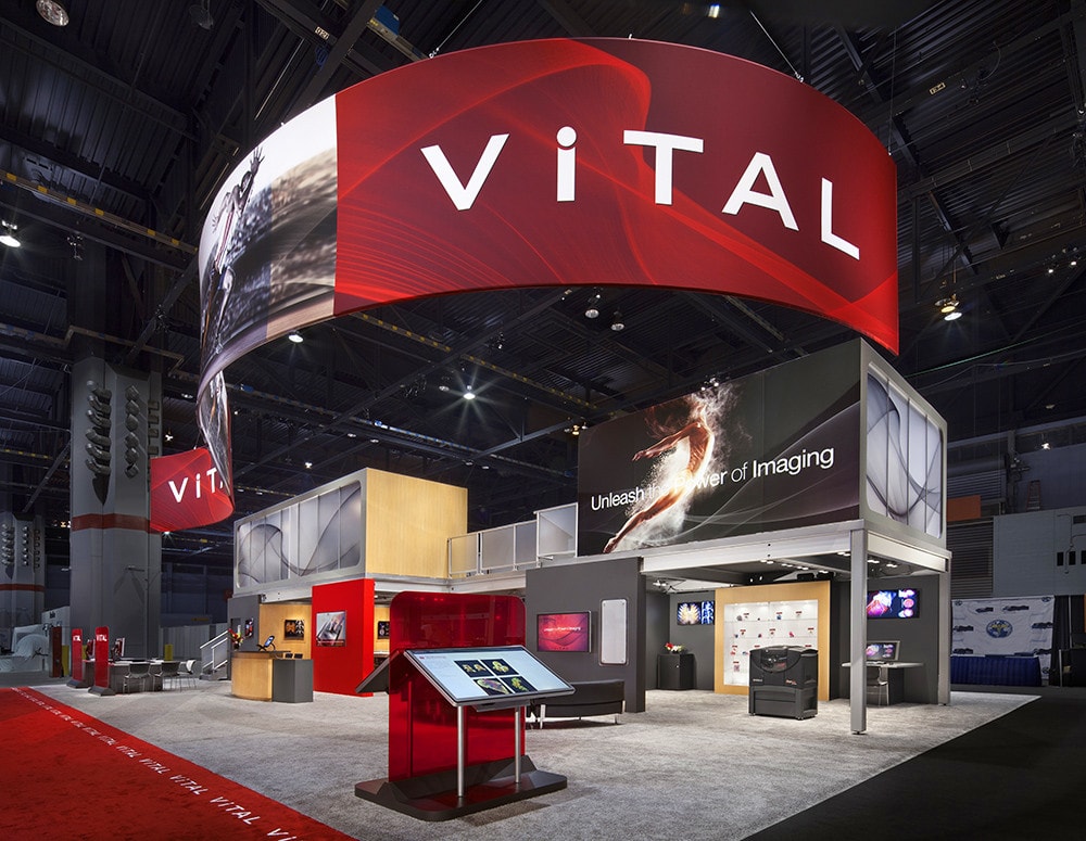 vital trade show display