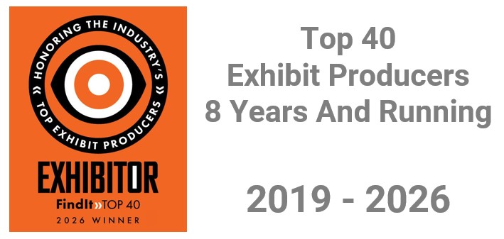 Top 40 Exhibit Producers 8 years 2019 - 2026